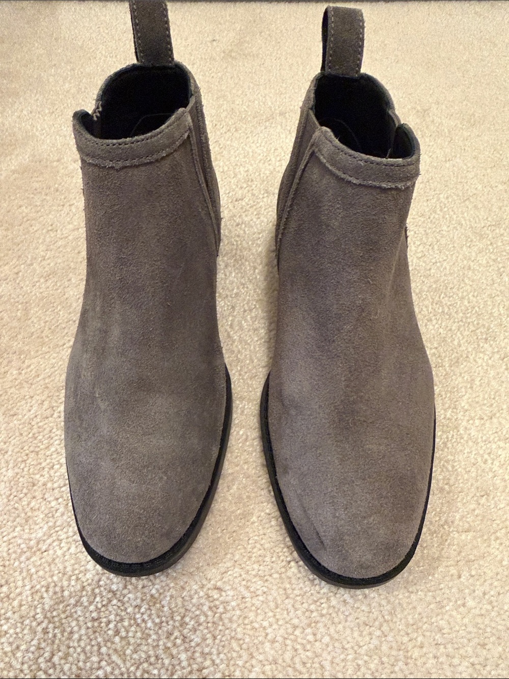 UGG Women’s Gray Suede Ankle Boots
